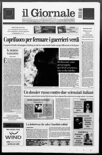 Il giornale : quotidiano del mattino